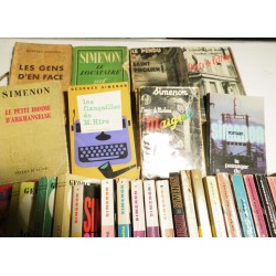 SIMENON - Maigret- lot de 32 livres