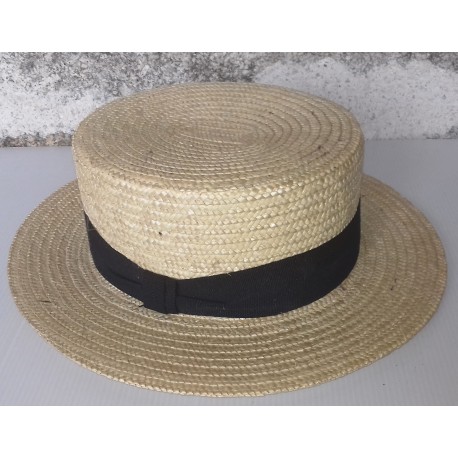 Canotier chapeau ancien homme