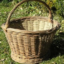 Panier ancien en osier